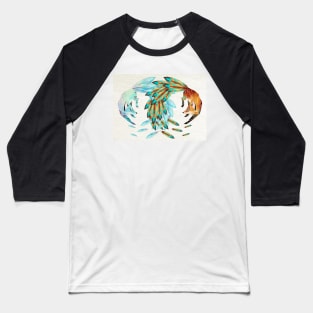 two foxes Baseball T-Shirt